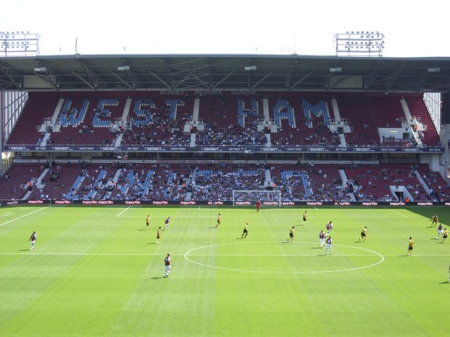 The Bobby Moore Stand During the Match